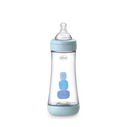 Chicco - Biberon Perfect 5 silicone - 4m+ - 300ml