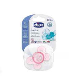 Chicco - Sucette PH Air Latex 0-6m - 2 pièces