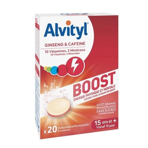 Alvityl BOOST Ginseng & Caféine