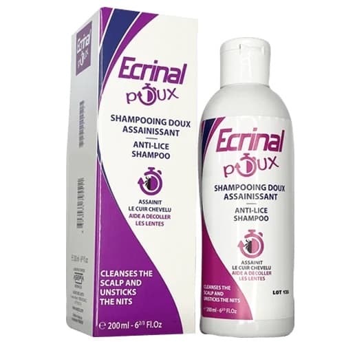 Ecrinal Shampooing Doux Anti-Poux Assainissant