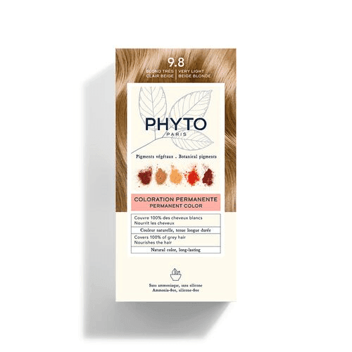 Phyto Color Coloration Permanente Blond Très Clair Beige 9.8