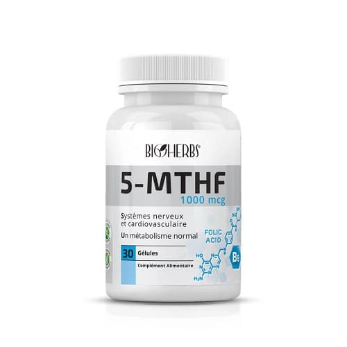 Bioherbs 5-MTHF 1000 MCG