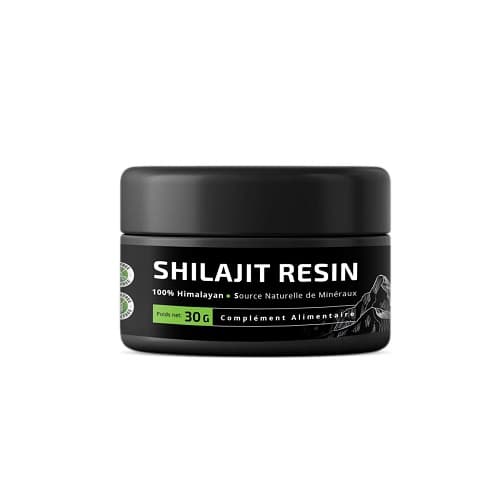 Bioherbs Shilajit Resin 50% Acide Fulvique