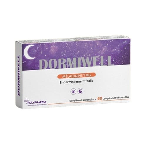 Dormiwell Mélatonine 1 mg