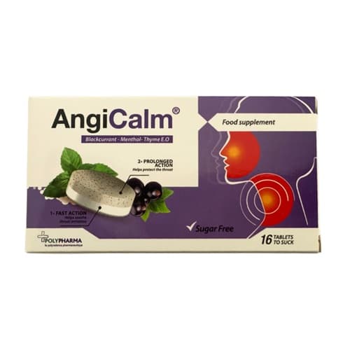 Angicalm Cassis Menthe Sans Sucre