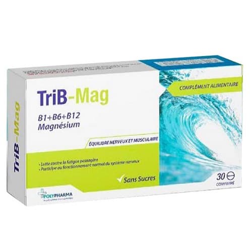 TriB-Mag Vit B1/B6/B12 Magnésium