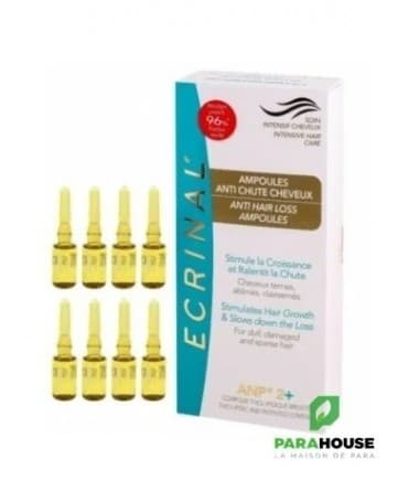 ECRINAL Ampoules Anti Chute Cheveux 8x5ML