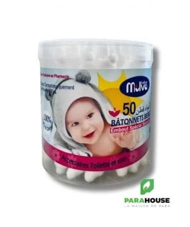 MILVA BABY - BATONNETS BOITE DE 50