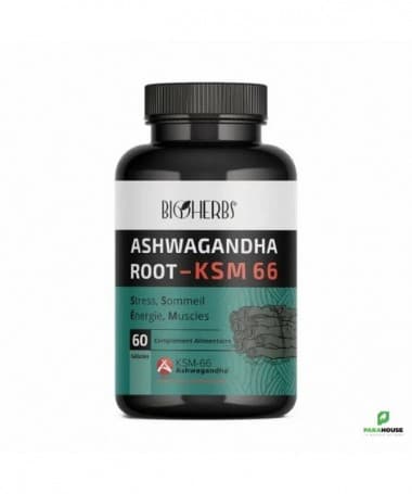 BIOHERBS ASHWAGANDA 60 GELULES