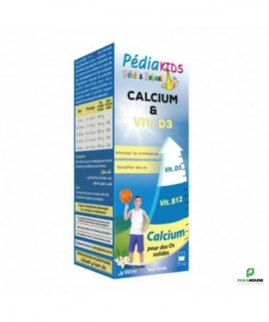 PEDIAKIDS CALCIUM & VIT. D3 150ML