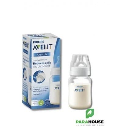 AVENT BIBERON ANTI COLIQUE 1M+ 260ML