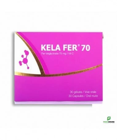 KELA FER 70MG - 30 capsules