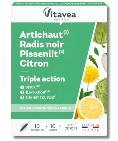 VITAVEA - ARTICHAUT 10 AMPOULES
