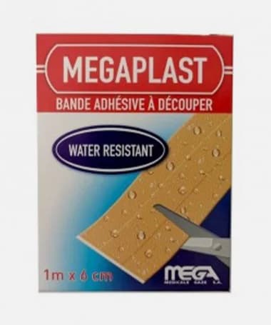 MEGAPLAST BANDE A DECOUPER 0.5*6CM