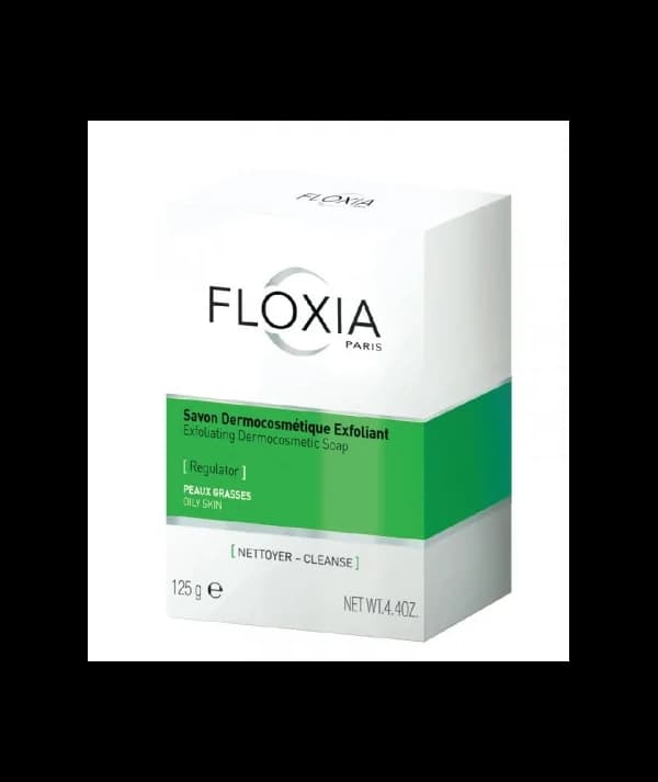 FLOXIA SAVON EXFOLIANT PURIFIANT ET REGENERANT 125G