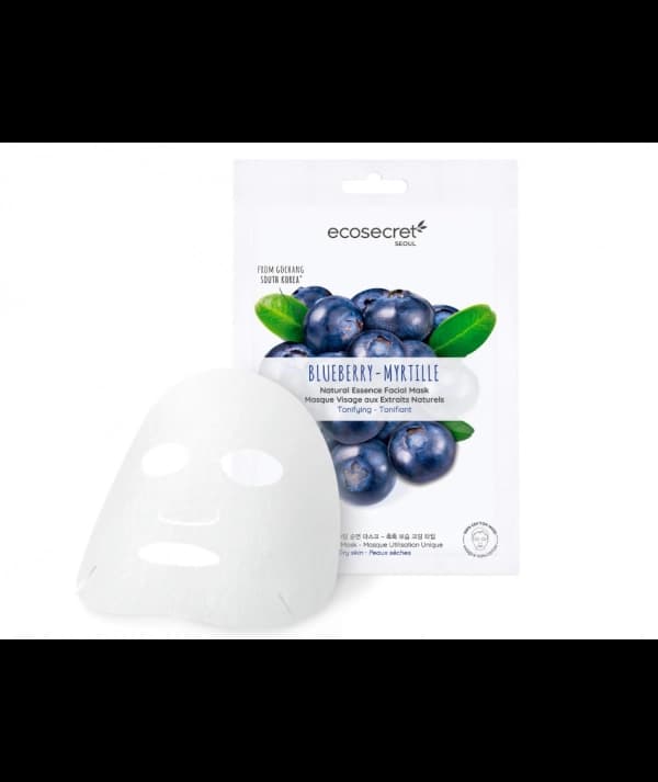 ECOSECRET SÉOUL masque visage à l'extrait naturel de myrtille