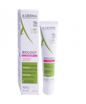 ADERMA BIOLOGY CALM SOIN APAISANT PEAUX REACTIVES 40ML