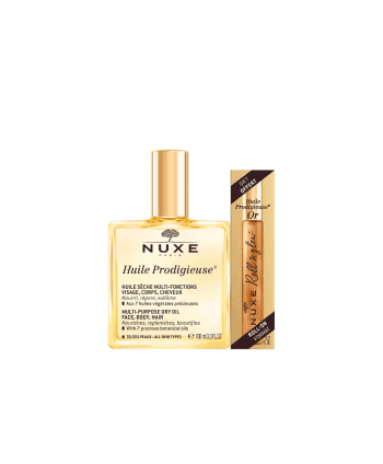 Nuxe Huile Prodigieuse 100 ml + Roll On Or 10 ml Offert