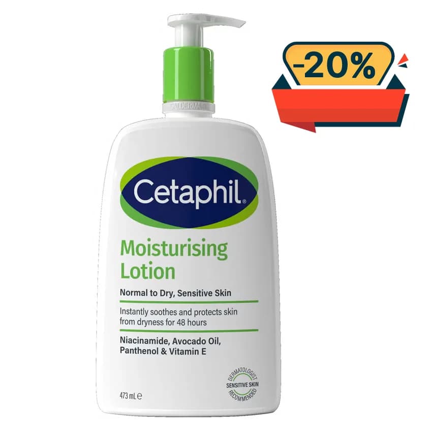 Cetaphil Lotion Hydratante - Peaux Normales à Seches - 473ml