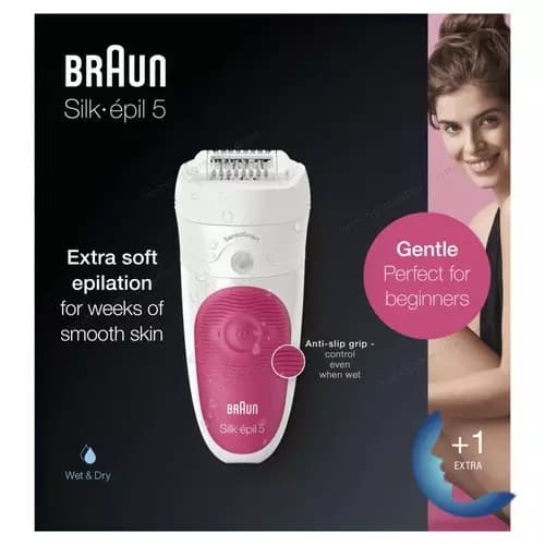 Braun Silk Epil 5 Ses5-5000 1 Extras