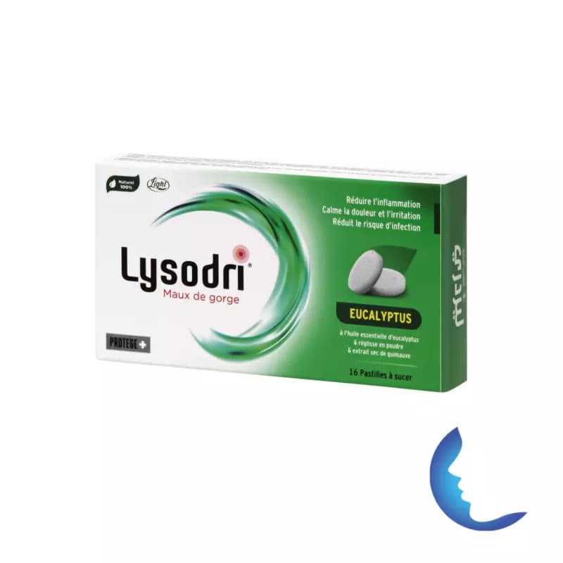 Lysodri Maux De Gorge Eucalyptus, 16 Comprimés