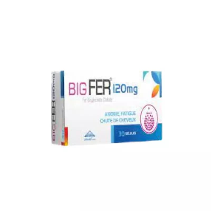 Bigfer 120mg, 30 Gélules