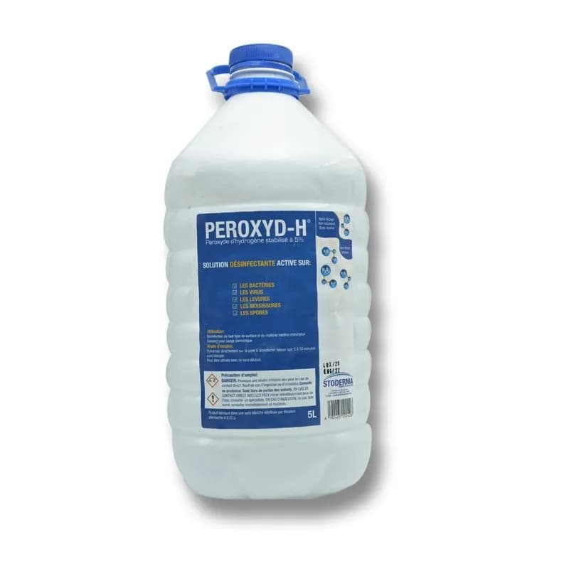 Solution Désinfectante 5% - Peroxyde H - 5l