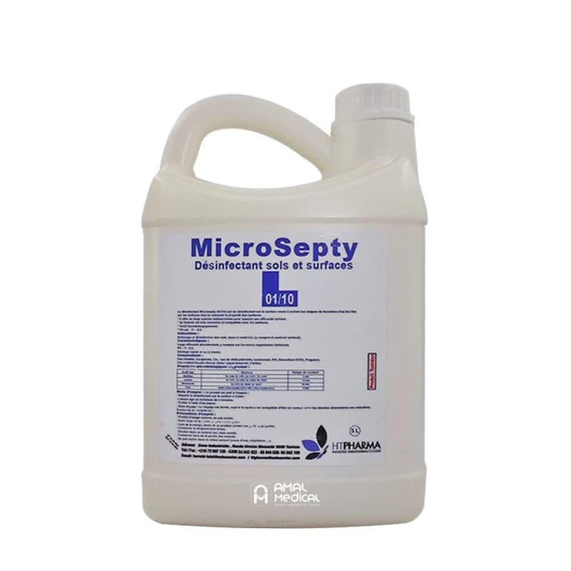 Désinfectant Sol Et Surface - Microsepty - 5l