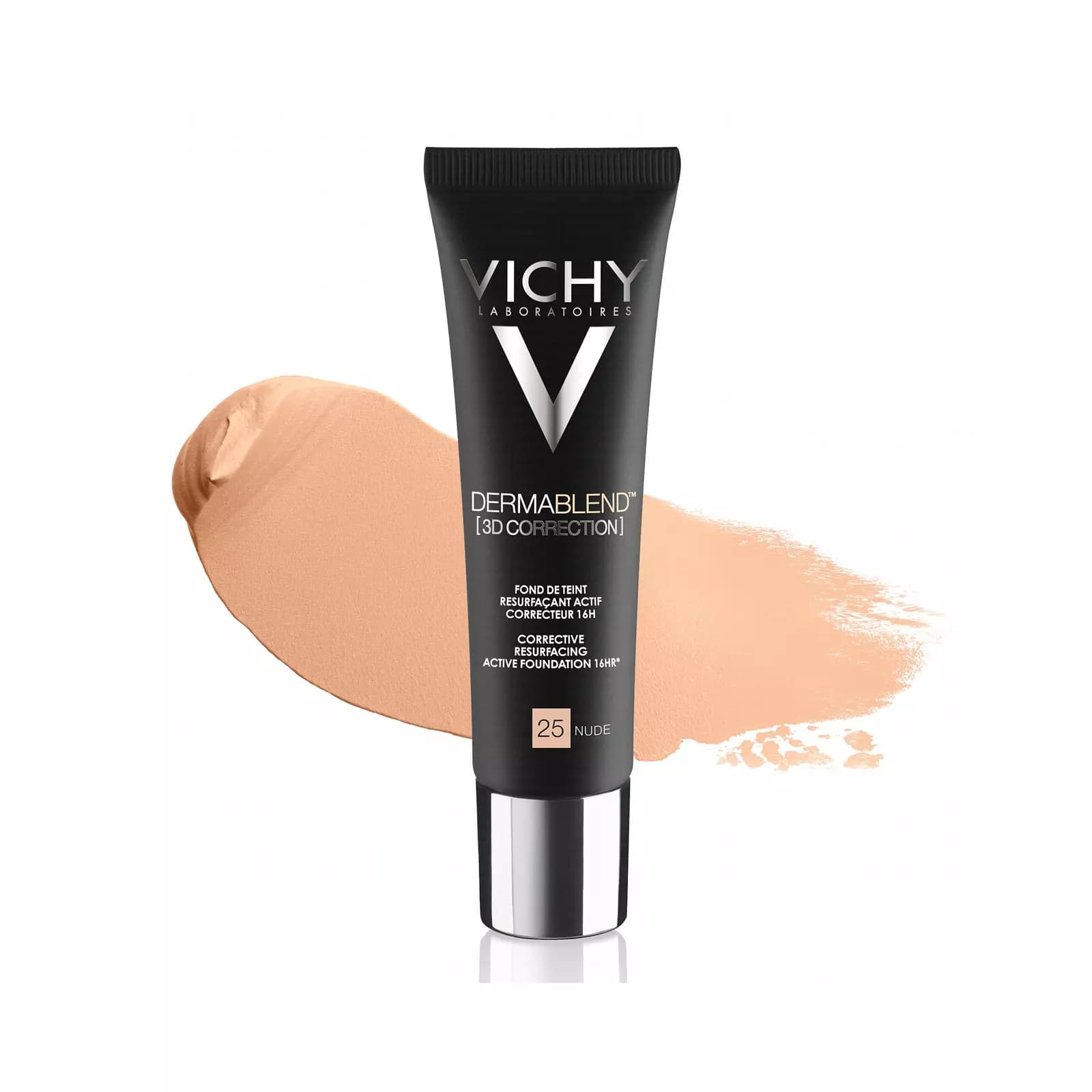 Vichy Dermablend 3d Correction - Fond De Teint Teinte Nude 25 Spf25 - 30ml