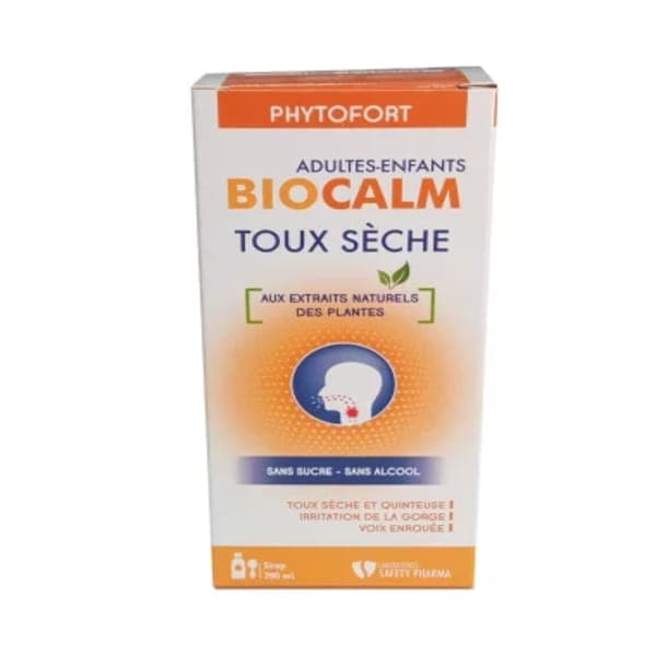biocalm sirop toux seche