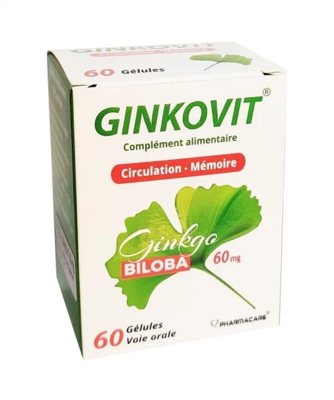 pharmacare ginkovit bt/60