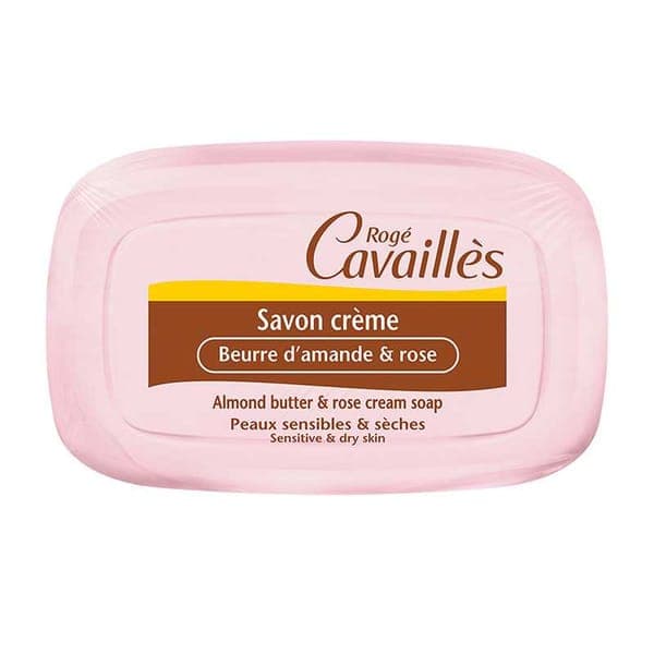 roge cavailles savon beurre d’amande+rose 115g