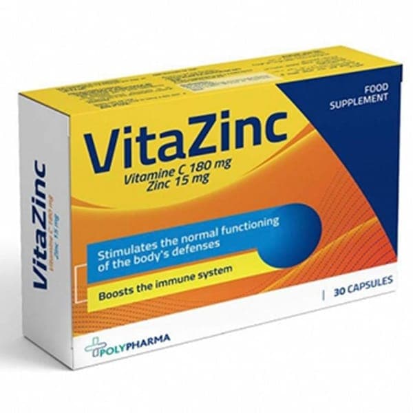 vitazinc vitc+zinc gelule bt/30