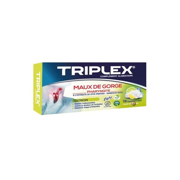 triplex pastille citron