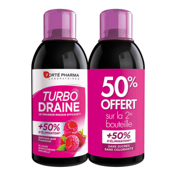 forte pharma turbo draine framboise duo 500ml
