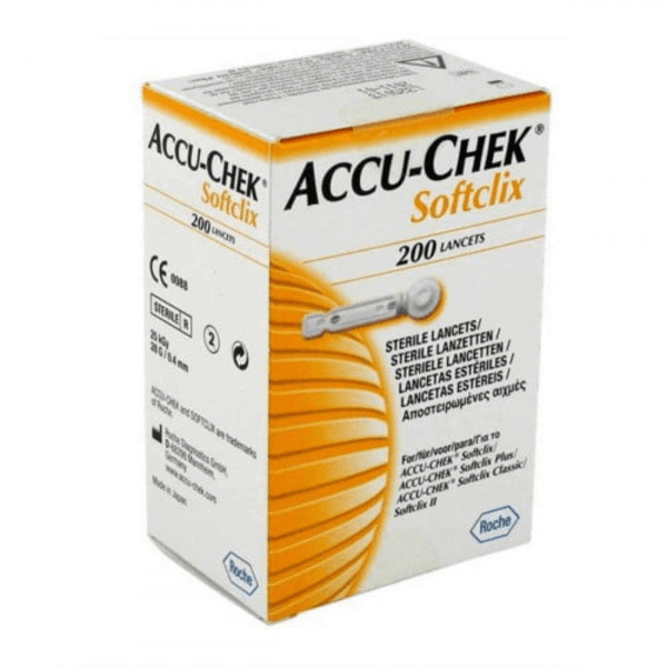 accu-chek lancettes bt/200 roche