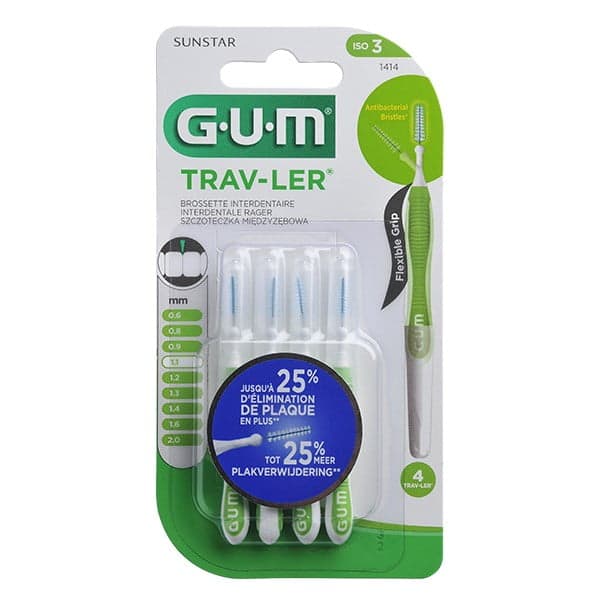 gum brossette ultra fine 1414