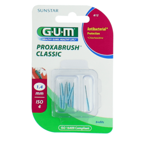 gum recharge brossette traveler fine cylindrique 612