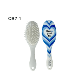 Brosse Cheveux En Plastique Ovale PM (CB7-1-X)
