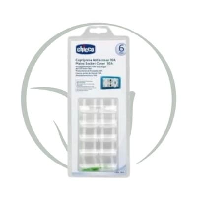CHICCO 10 CACHE-PRISES AVEC CLES 6 MOIS ET +