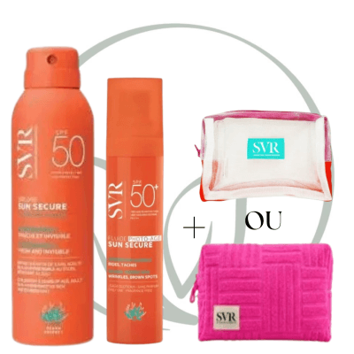 SVR TROUSSE SOLAIRE SUN SECURE FLUIDE PHOTO-AGE SPF50+ 40ML + BRUME SPF50+ 200ML + CADEAU SELON VOTRE CHOIX
