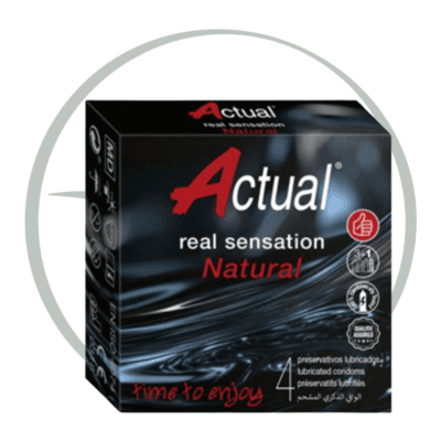 ACTUAL PRESERVATIF NATURAL BOITE DE 4