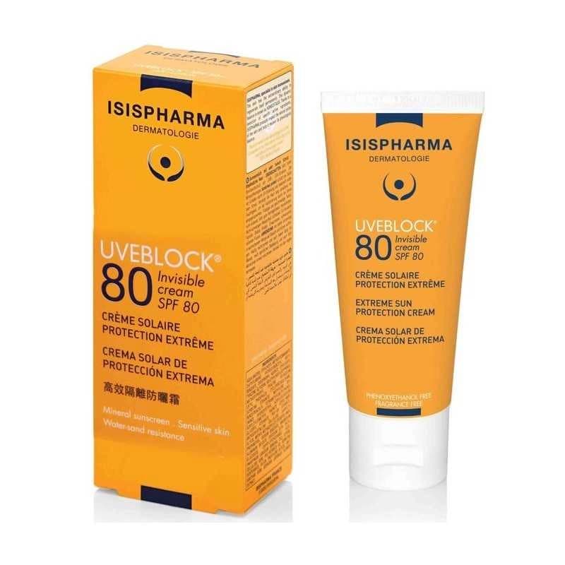 UVEBLOCK CREME INVISBLE 80 SPF+
