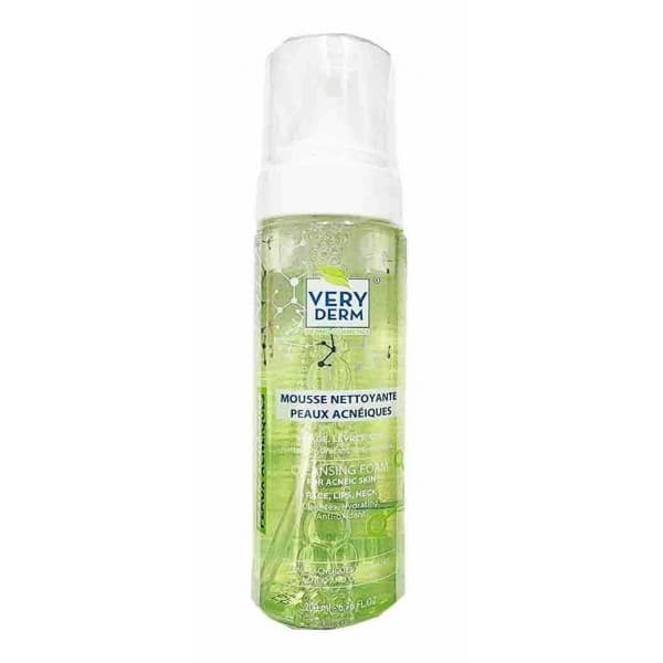 VERYDERM MOUSSE PEAUX ACNEIQUE 200M