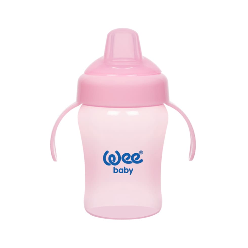 WEE BABY TASSE ANTI-COLIQUE COLOREE ANTI FUITE 240ML