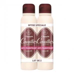 ROGE CAVAILLES LOT DE 2 SPRAY HOMME ANTI-TRANSPIRANT 48H 2x150ML
