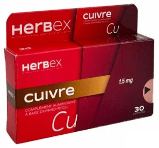 HERBEX CUIVRE BT30