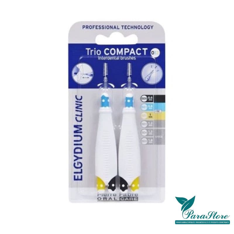 ELGYDIUM CLINIC BROSSETTE INETRDENTAIRE TRIO COMPACT