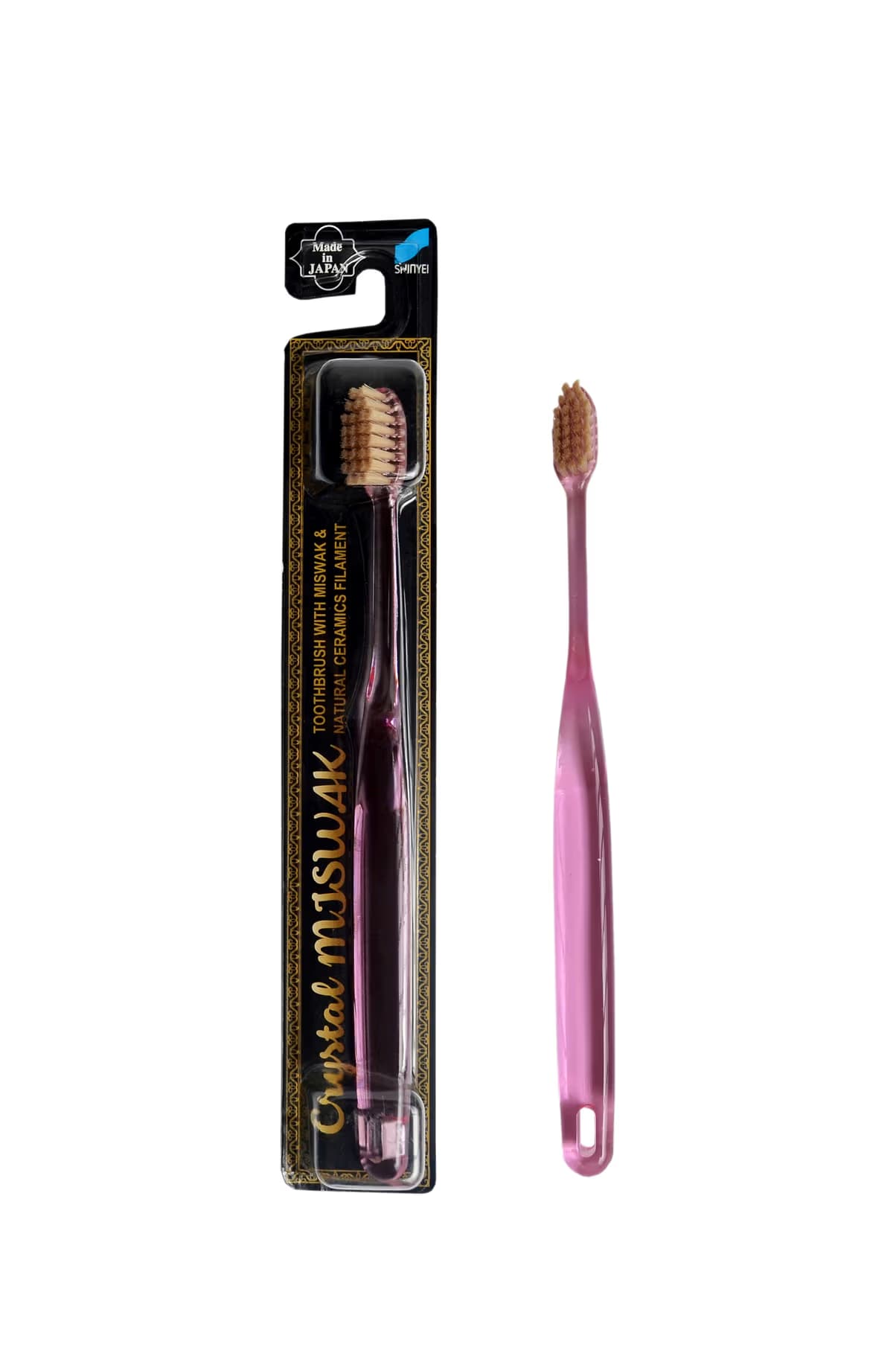 CRYSTAL MISWAK BROSSE A DENT ROSE