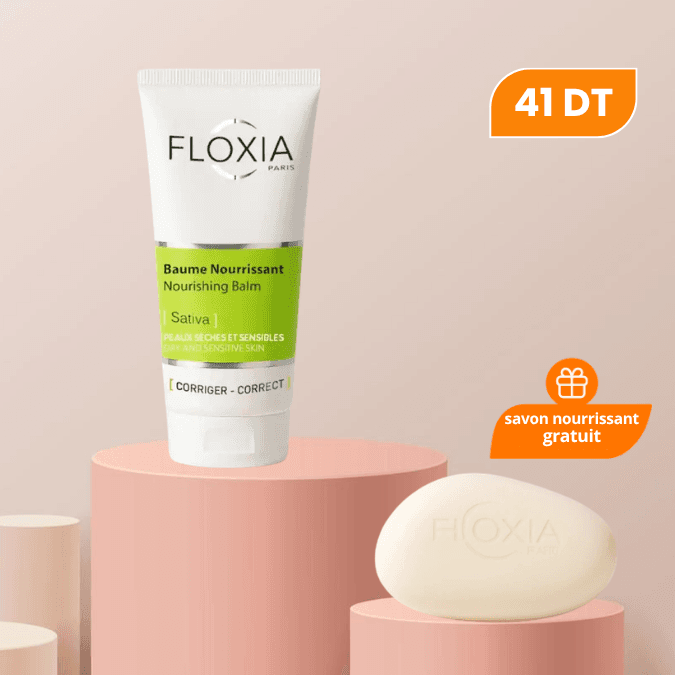FLOXIA PACK BAUME NOURRISSANTE PEAUX SECHES+SAVON OFFERT